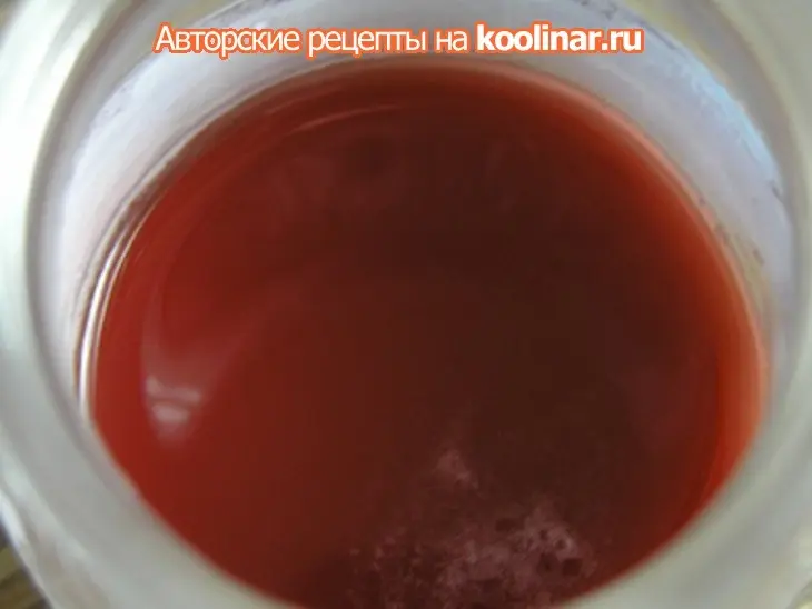 Апельсиновая панна котта с брусникой и вишневым сиропом: шаг 3