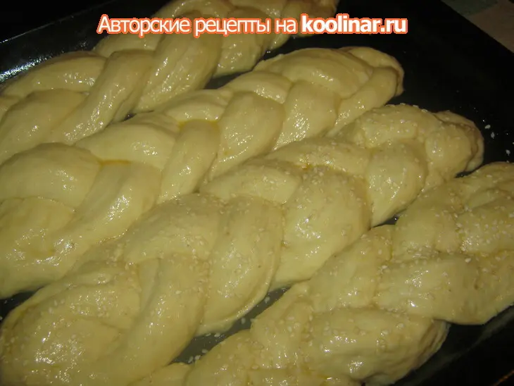 Булочки-плетенки: шаг 3
