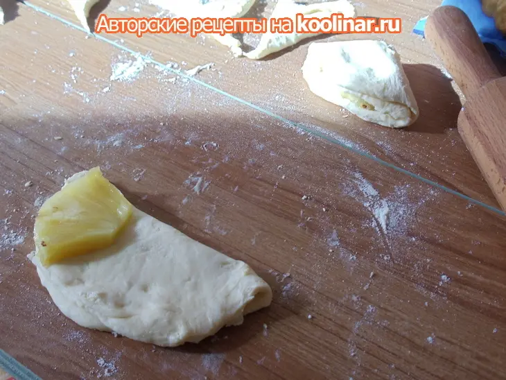 Слоено-творожное тесто c начинками на любой вкус: шаг 5