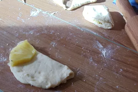 Слоено-творожное тесто c начинками на любой вкус: шаг 5