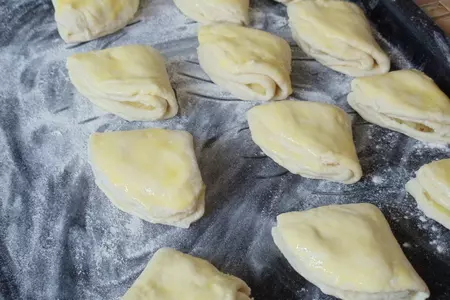 Слоено-творожное тесто c начинками на любой вкус: шаг 6