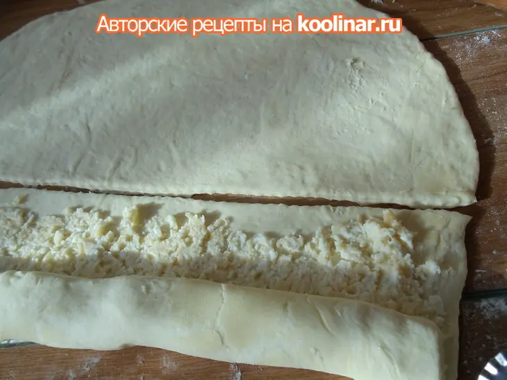 Слоено-творожное тесто c начинками на любой вкус: шаг 7