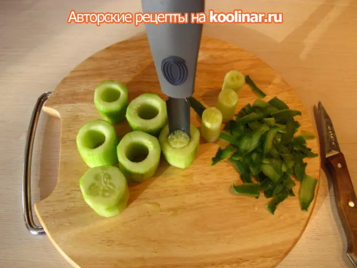 Супчик "фаршированный огурчик !": шаг 5