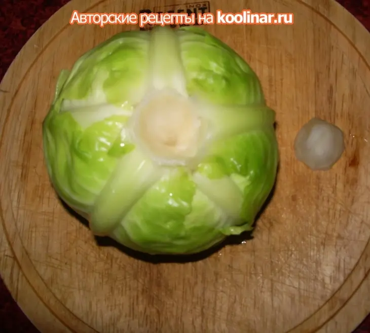 Фаршированная капуста "по-королевски": шаг 5