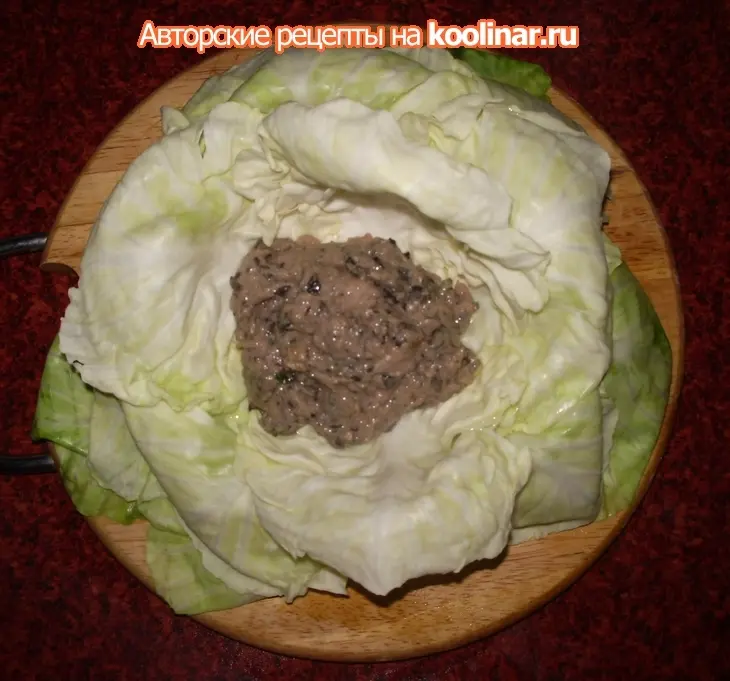 Фаршированная капуста "по-королевски": шаг 9