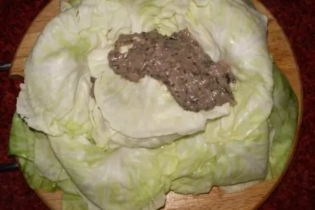 Фаршированная капуста "по-королевски": шаг 10