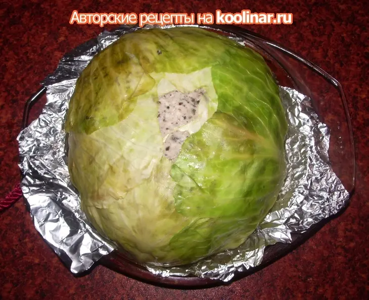 Фаршированная капуста "по-королевски": шаг 13