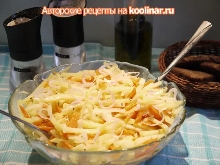 Маринованный картофельный салат: шаг 3