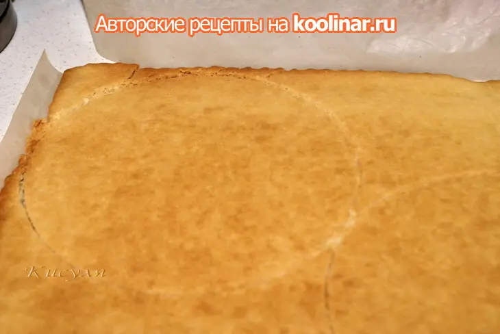 Песочный торт "апельсин": шаг 6