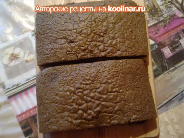Сливочно-кофейный торт: шаг 1