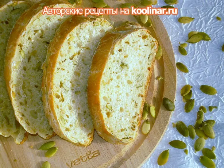 Хлеб овсяными хлопьями и семенами тыквы: шаг 9