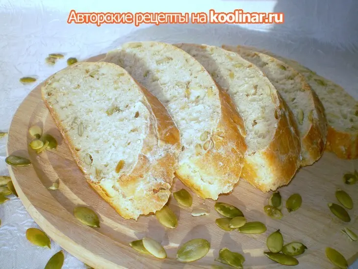 Хлеб овсяными хлопьями и семенами тыквы: шаг 10