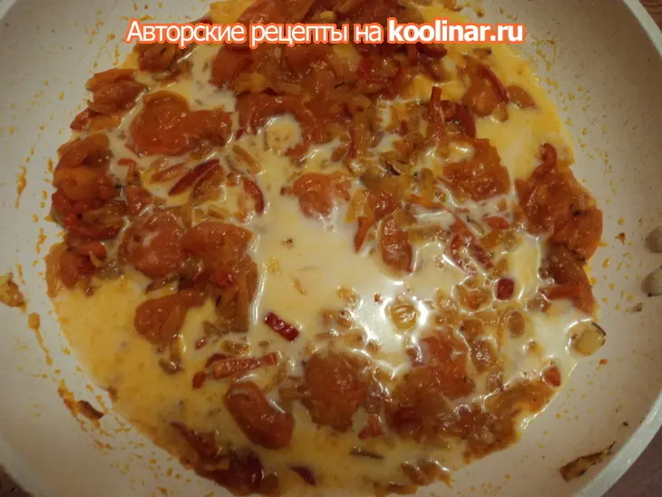 Рыба в томатно-кокосовом соусе.: шаг 3