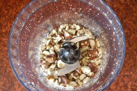 Кекс с сухофруктами и орехами на водяной бане: шаг 3