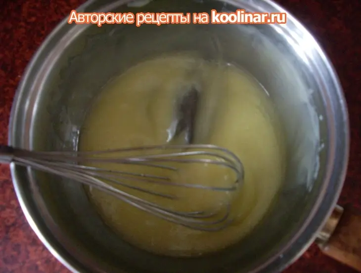 Кекс с сухофруктами и орехами на водяной бане: шаг 18