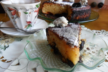 Торт-пирог с черносливом: шаг 9