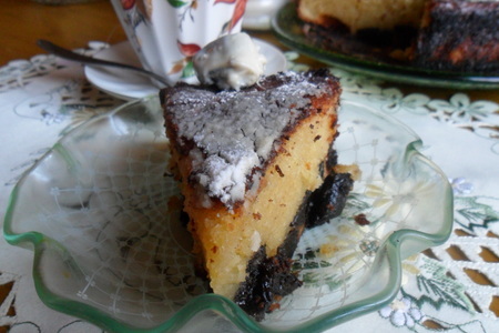 Торт-пирог с черносливом: шаг 11