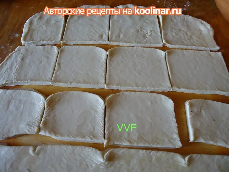 Слойки с креветками: шаг 2