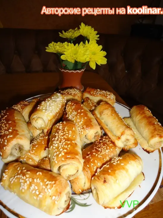 Слойки с креветками: шаг 6
