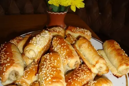 Слойки с креветками: шаг 6