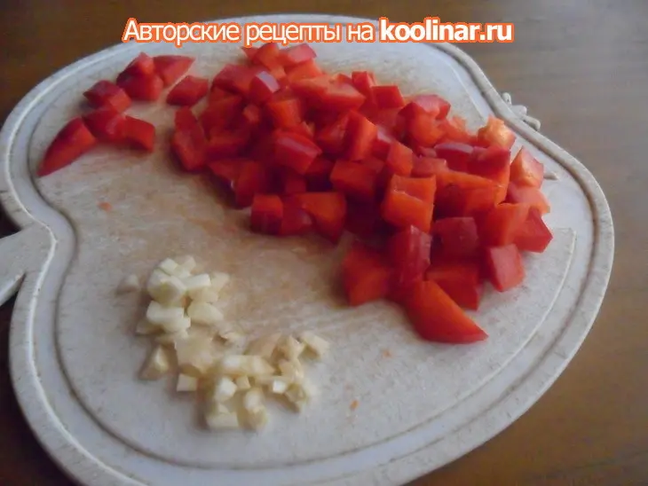 Креветки с рисом и кедровыми орешками: шаг 3