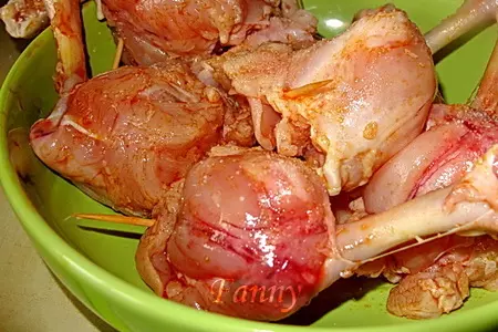 Фаршированные куриные крылья: шаг 5