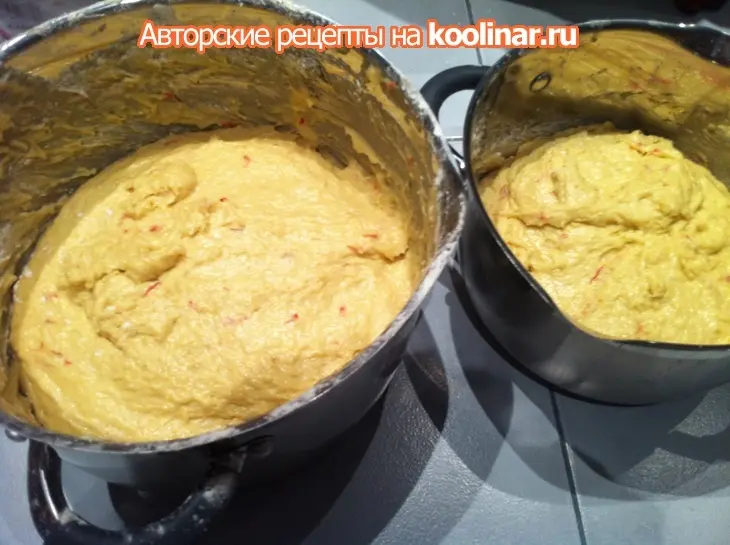 Пасхальный кулич: шаг 4