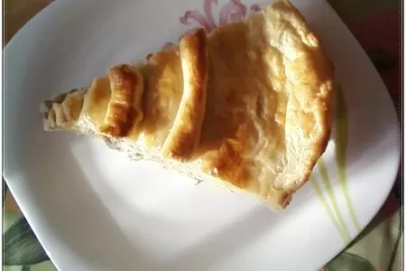 Слоёный пирог с фаршем и картошкой: шаг 16