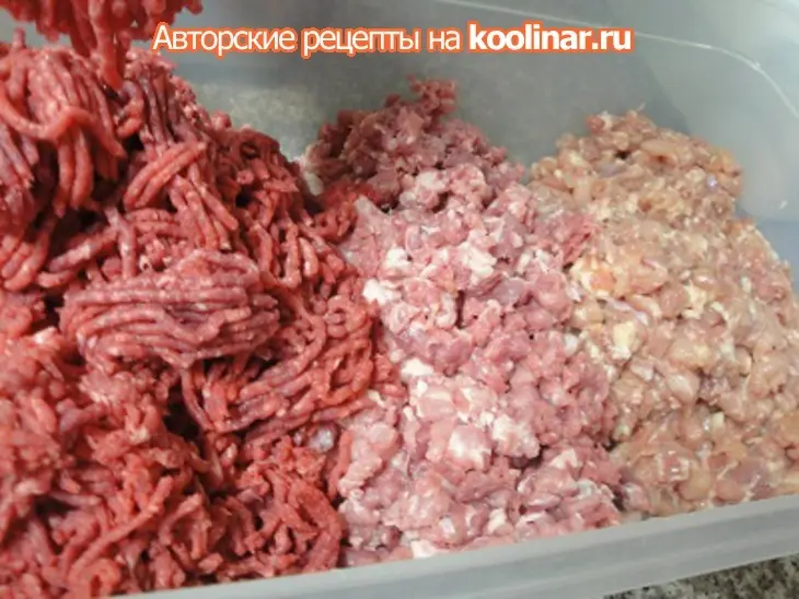 Колбаса  гавайская: шаг 1