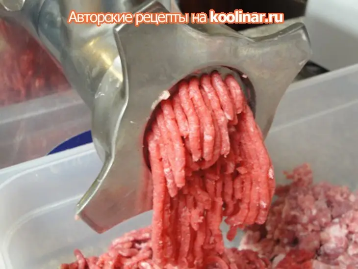 Колбаса  гавайская: шаг 2