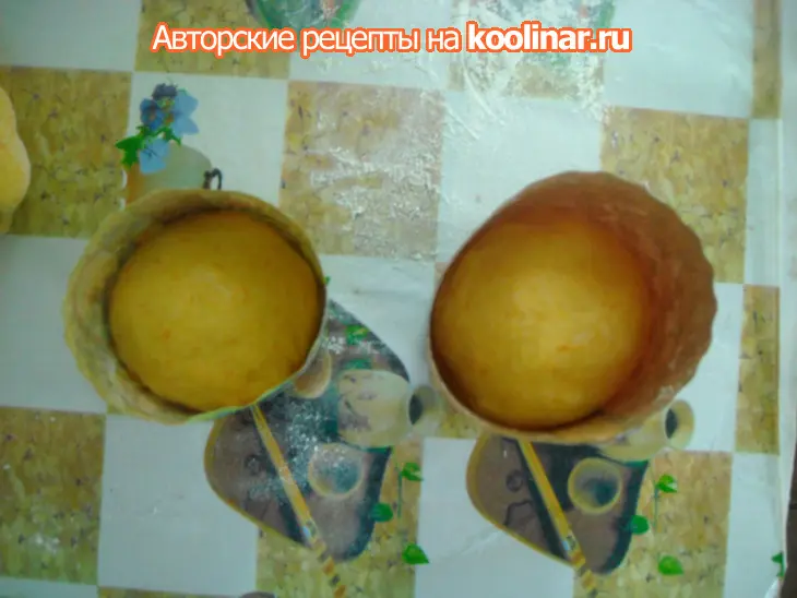 Кулич морковный: шаг 3