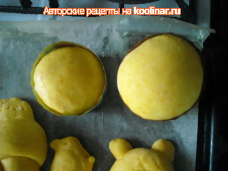 Кулич морковный: шаг 4