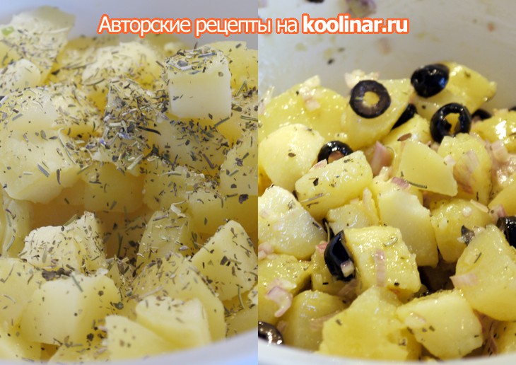 Gratin petatou (картофельная запеканка с козьим сыром): шаг 3