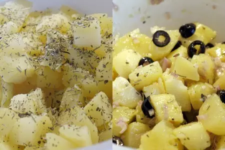 Gratin petatou (картофельная запеканка с козьим сыром): шаг 3
