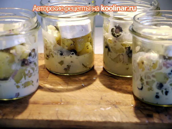 Gratin petatou (картофельная запеканка с козьим сыром): шаг 6