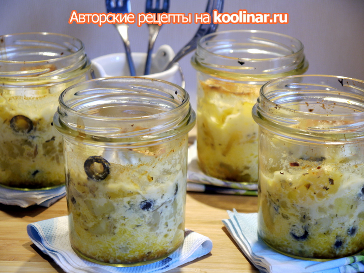 Gratin petatou (картофельная запеканка с козьим сыром): шаг 7