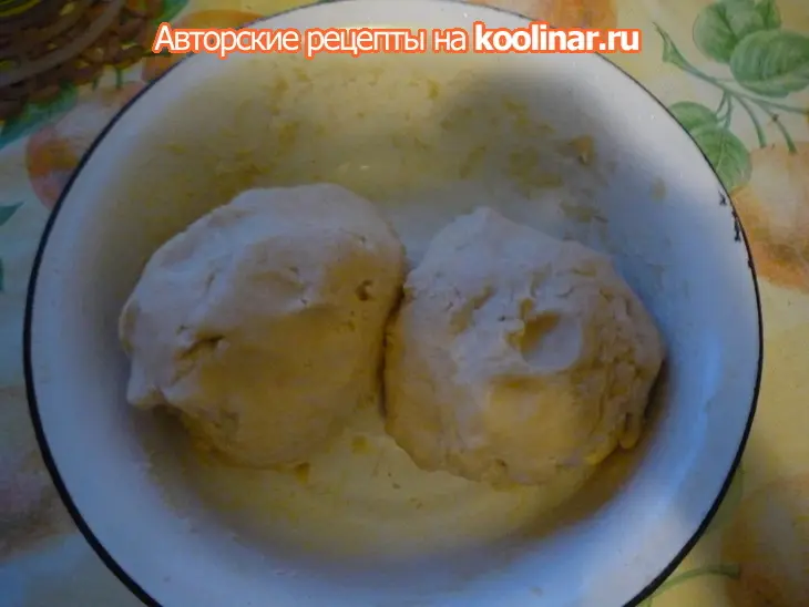 Ватрушка пасхальная: шаг 1