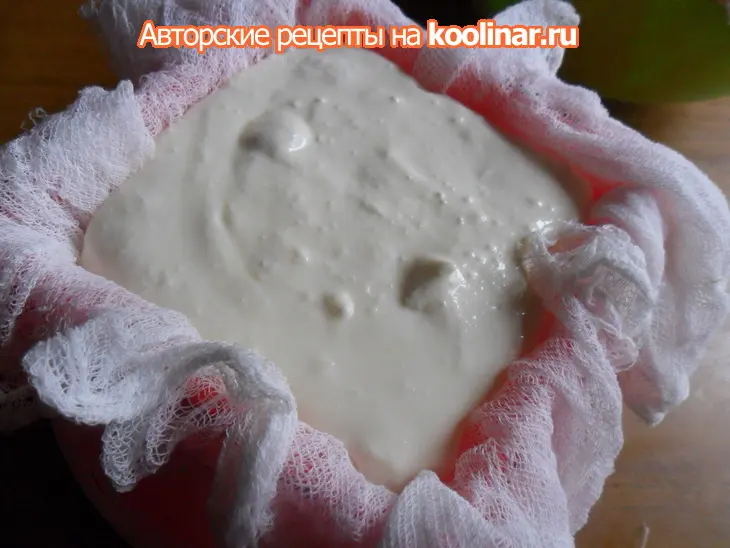 Пасха со сгущёным молоком: шаг 3