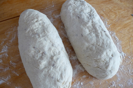 Pane rustico di sorelle simili или деревенский хлеб сестeр симили: шаг 2