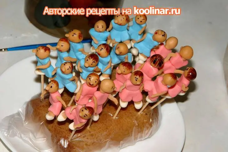 Торт "go, go, go! все на футбол!!!": шаг 8