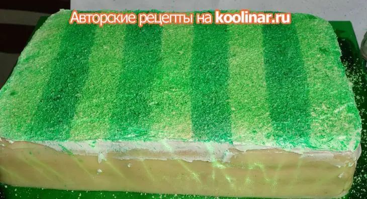 Торт "go, go, go! все на футбол!!!": шаг 15