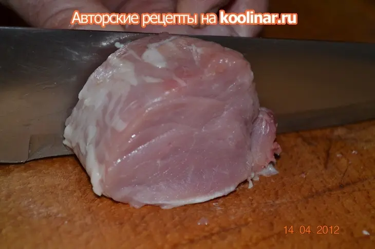 Шашлык из свиной вырезки.: шаг 2