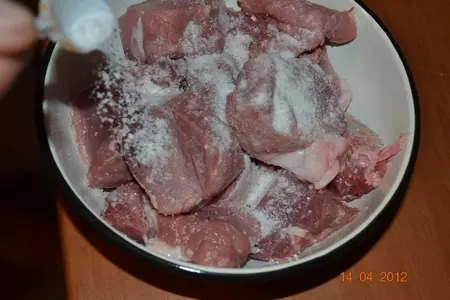 Шашлык из свиной вырезки.: шаг 4