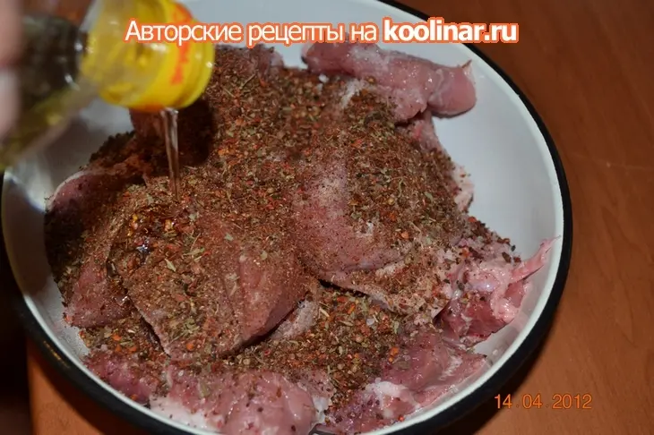 Шашлык из свиной вырезки.: шаг 6