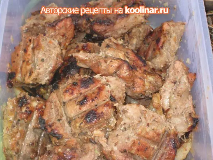 Шашлык из свиной вырезки.: шаг 10