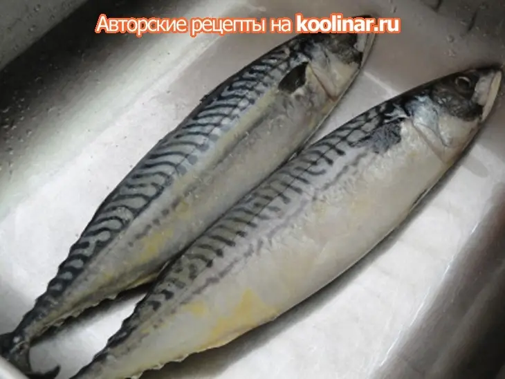 Севиче из скумбрии по гавайски: шаг 1