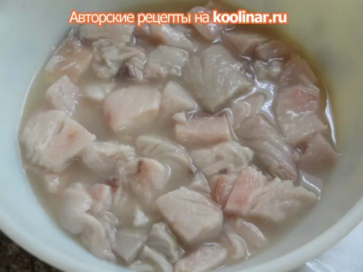 Севиче из скумбрии по гавайски: шаг 4