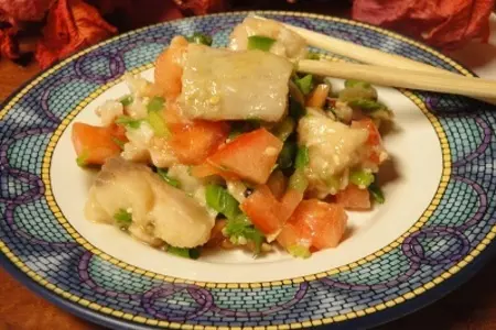 Севиче из скумбрии по гавайски: шаг 7