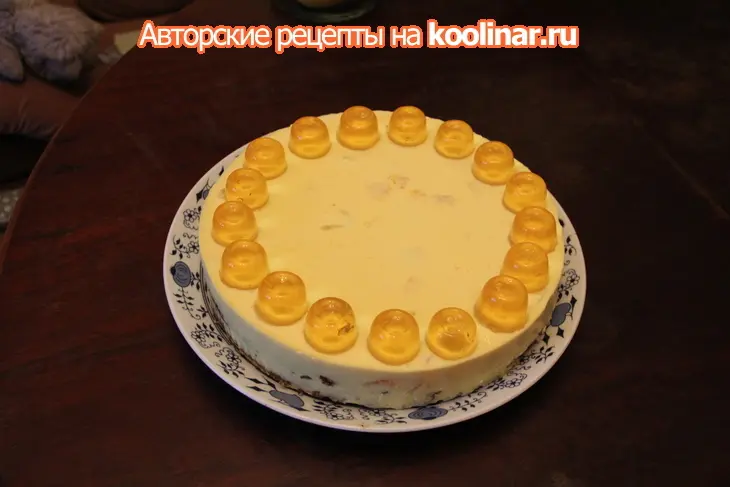 Торт " заводной апельсин": шаг 6