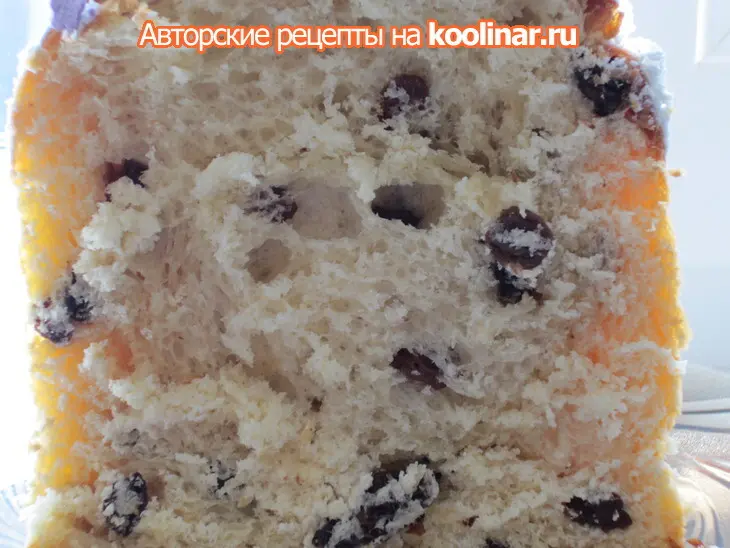 Кулич пасхальный на топленом молоке: шаг 7